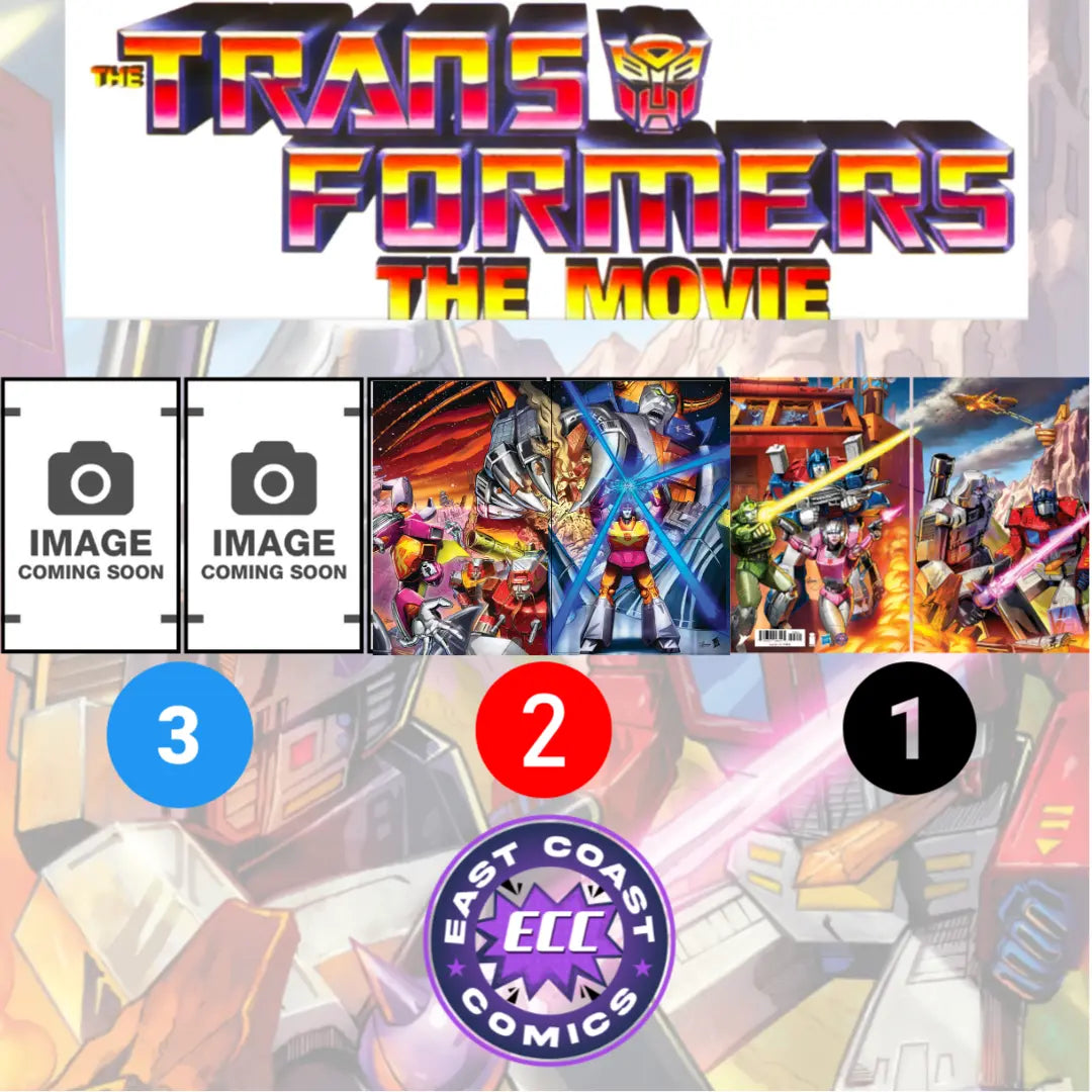 TRANSFORMERS THE MOVIE 40TH ANNIVERSARY EDITION #1 - 3 - ECC