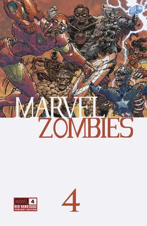 マーベル　アメコミ MARVEL ZOMBIES: RED BAND #4 SCOTT KOBLISH RETRO ZOMBIE VARIANT