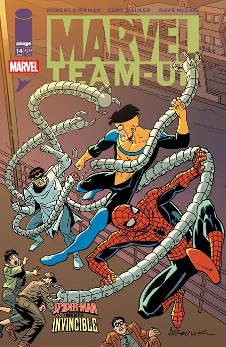 MARVEL TEAMUP #14 FACSIMILE EDITION CVR F ALEX SAVIUK & DAVE MCCAIG VAR East Coast Comics