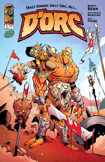 DORC #2 CVR C BRETT BEAN INVINCIBLE TEAM UP VAR East Coast Comics
