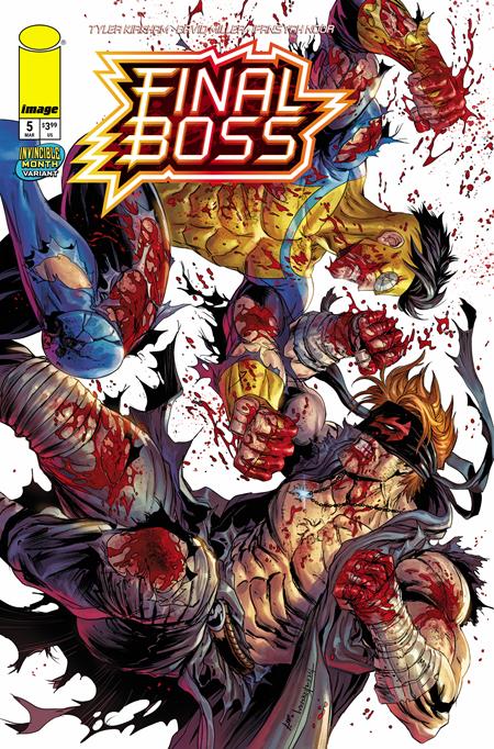 FINAL BOSS #5 CVR G TYLER KIRKHAM INVINCIBLE TEAM UP VAR (MR) East Coast Comics