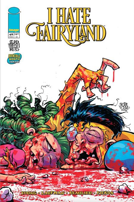 I HATE FAIRYLAND #49 CVR D SKOTTIE YOUNG INVINCIBLE TEAM UP VAR East Coast Comics
