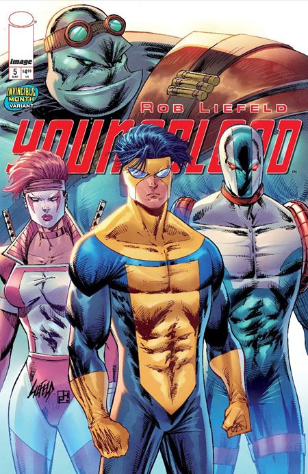 YOUNGBLOOD #5 CVR E ROB LIEFELD INVINCIBLE TEAM UP VAR (MR) East Coast Comics