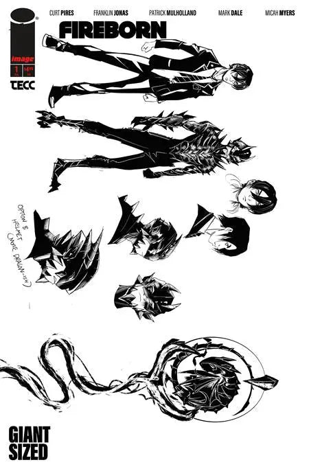 FIREBORN #1 CVR F INC 1:15 PATRICK MULHOLLAND DESIGN VAR East Coast Comics