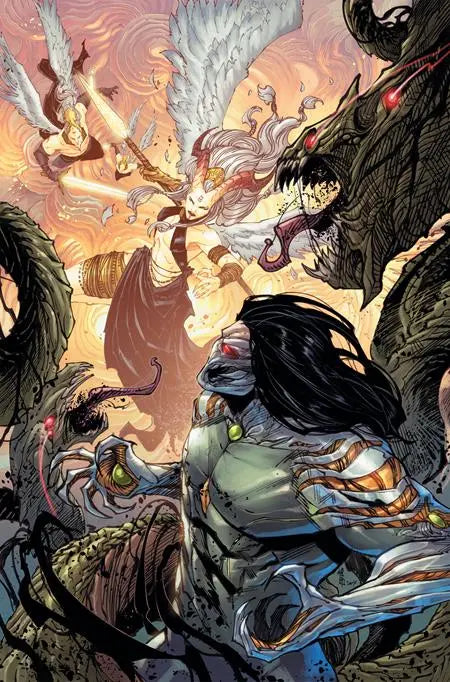 DARKNESS VS ANGELUS (ONE SHOT) CVR C INC 1:10 GIUSEPPE CAFARO & ARIF PRIANTO VIRGIN VAR East Coast Comics