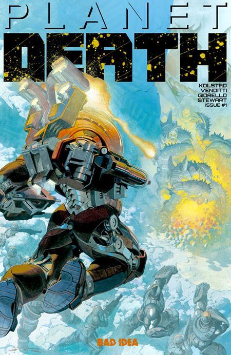PLANET DEATH #1 (OF 4) CVR D INC 1:20 ESAD RIBIC VAR