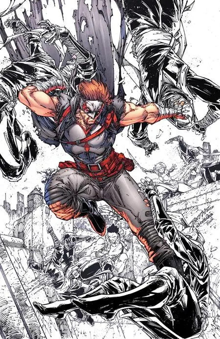 FINAL BOSS #3 CVR E INC 1:50 BRETT BOOTH SPOT COLOR VAR (MR) East Coast Comics