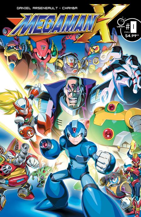MEGA MAN X #0 (OF 5) CVR A JEFFREY CRUZ East Coast Comics