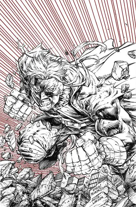 FINAL BOSS #4 CVR E INC 1:50 SHELBY ROBERTSON B&W VAR (MR) East Coast Comics