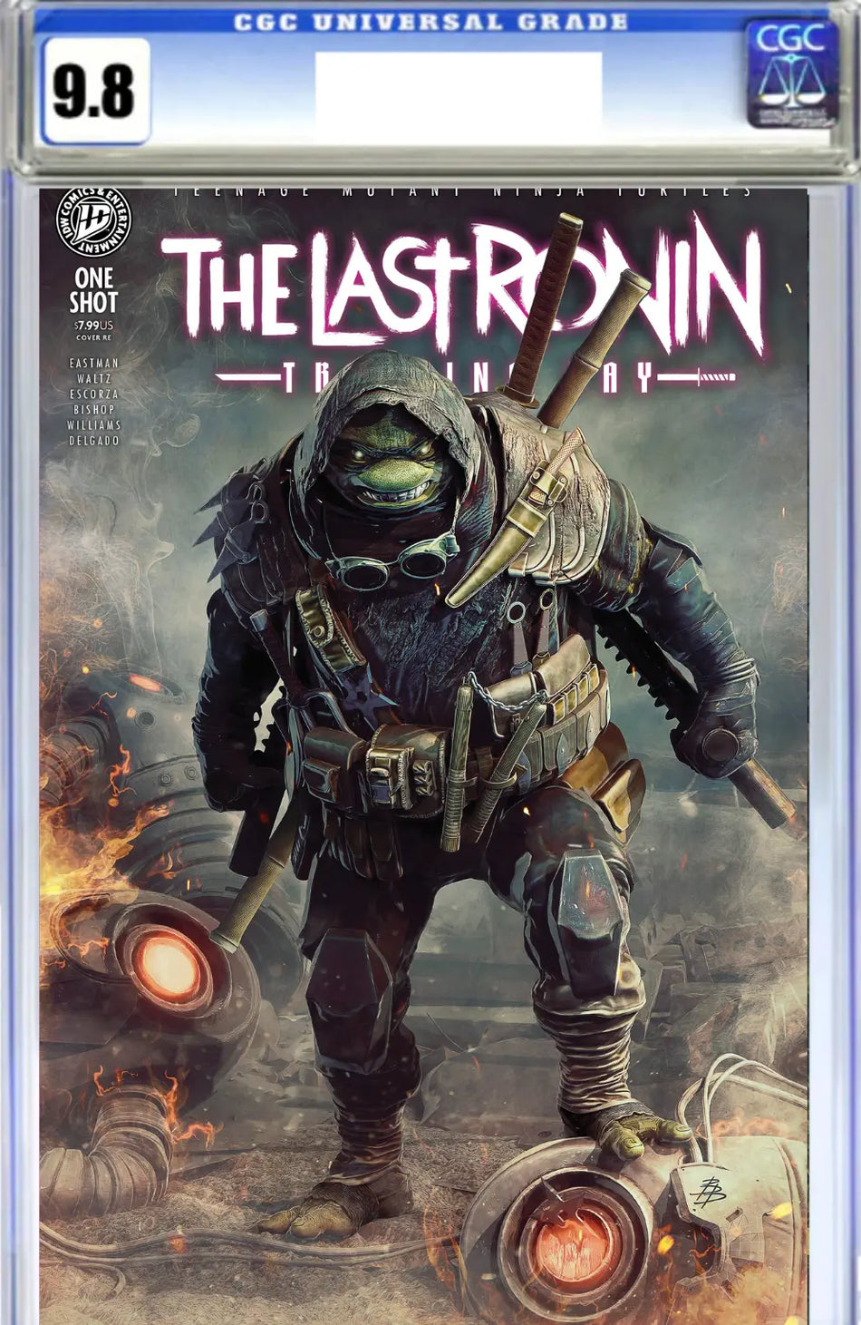 Teenage Mutant Ninja Turtles: The Last Ronin-Training Day - ECC Bjorn Barends Trade Variant