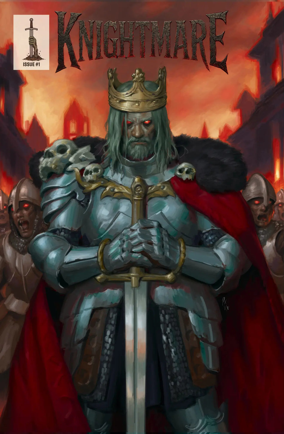 Knightmare #1 - PXVX Cover A East Coast Comics
