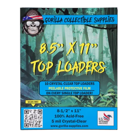 8.5x11 Print Toploaders Gorilla Supplies