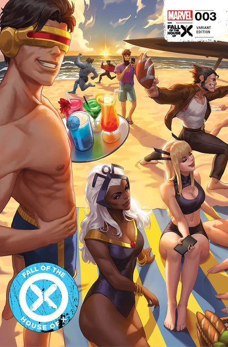 [2 Pack] Fall Of The House Of X 3 Unknown Comics Ejikure Exclusive Connecting Var [03/13/2024] - East Coast Comics