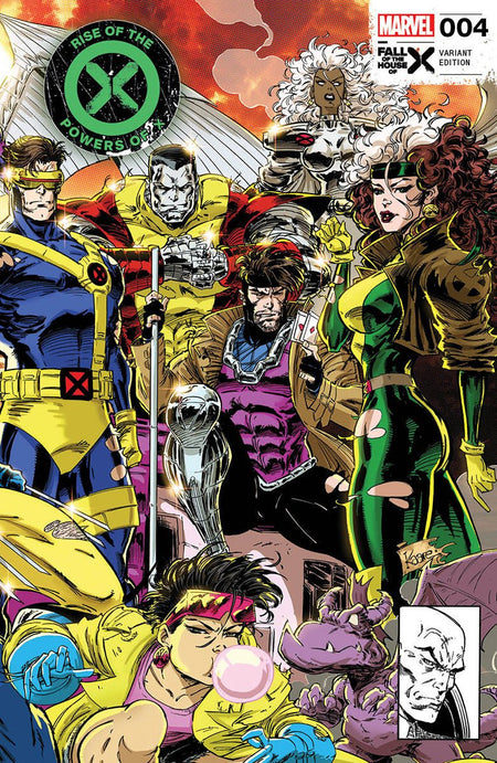 [2 Pack] Kaare Andrews Fall Of The House Of X 4 / Rise Of The Powers Of X 4 Exclusive Connecting Var [Fhx] (04/24/2024) - East Coast Comics