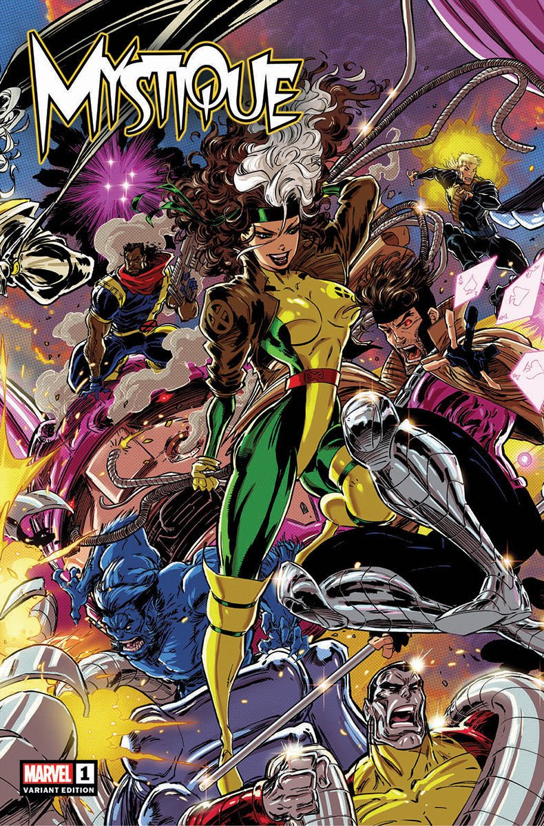 [2 PACK] MYSTIQUE 1 UNKNOWN COMICS KAARE ANDREWS CONNECTING COVER EXCLUSIVE VAR (10/16/2024) - East Coast Comics