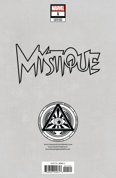 [2 PACK] MYSTIQUE 1 UNKNOWN COMICS KAARE ANDREWS CONNECTING COVER EXCLUSIVE VAR (10/16/2024) - East Coast Comics