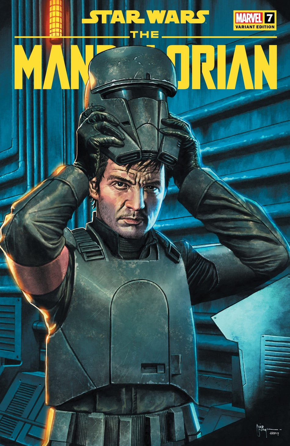 [2 Pack] Star Wars: The Mandalorian Season 2 7 Unknown Comics Mico Suayan Exclusive Var (12/27/2023) - East Coast Comics