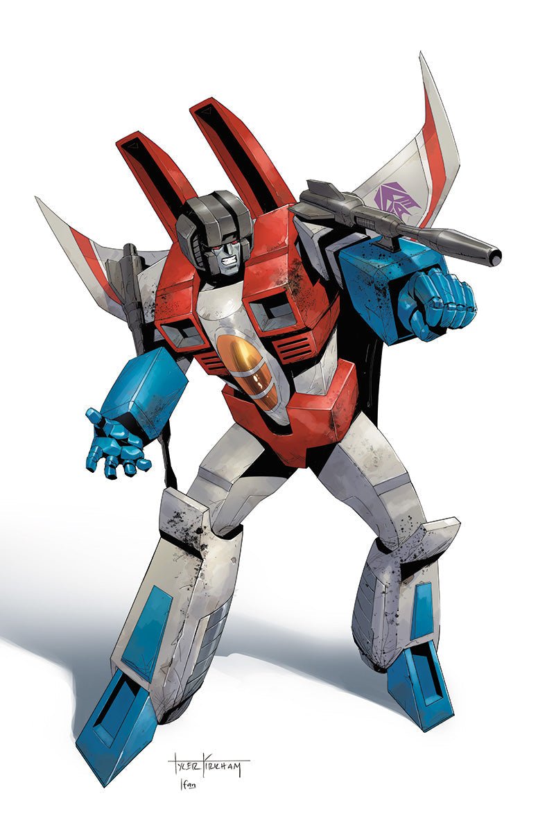 [2 PACK] Transformers 18 | Transformers 18 Negative Space Var Unknown Comics Exclusive Tyler Kirkham Var (02/19/2025) - East Coast Comics