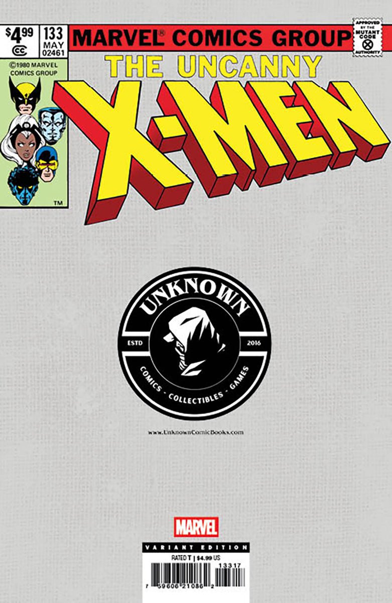 [2 PACK] Uncanny X - Men 133 Facsimile Unknown Comic Leirix Exclusive Var (03/12/2025) - East Coast Comics