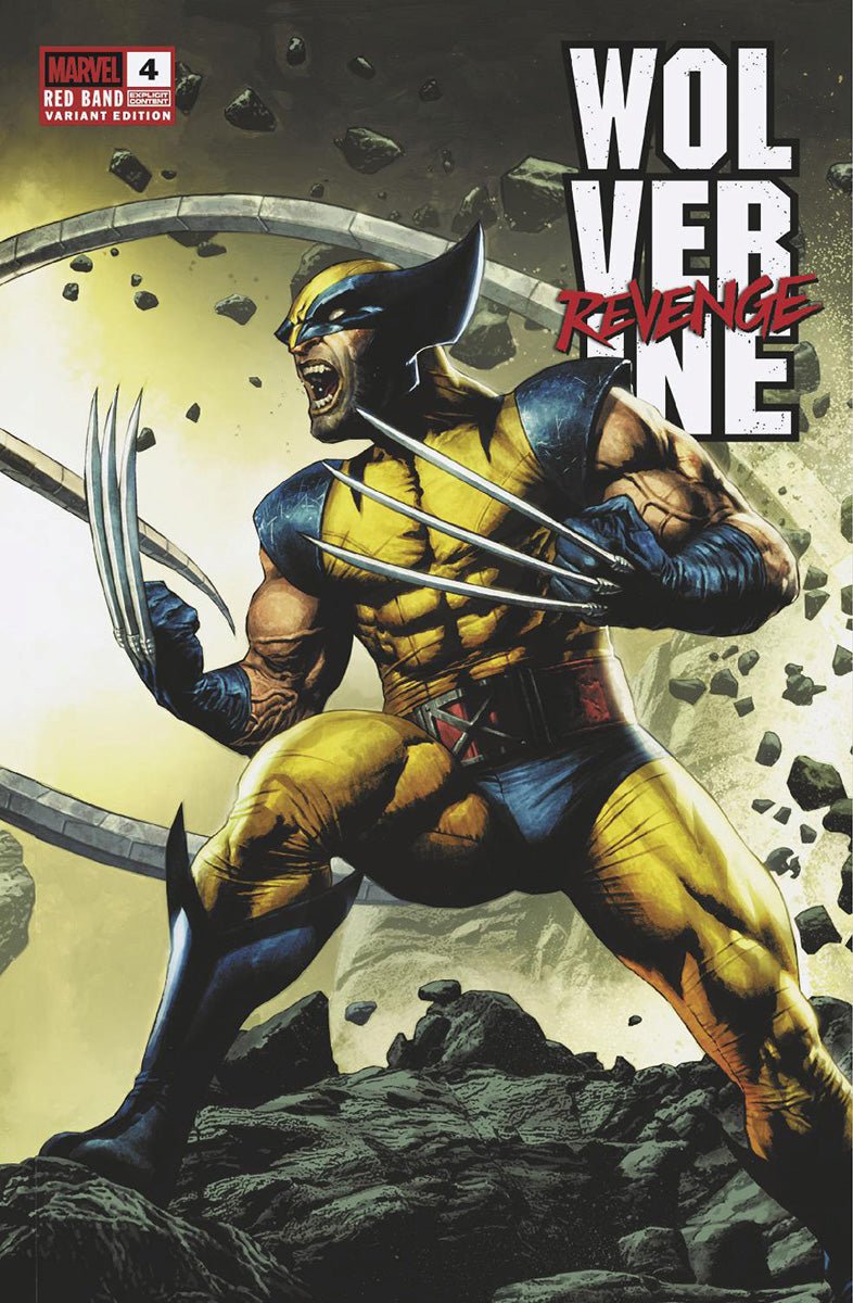 [2 Pack] Wolverine: Revenge - Red Band 4 Unknown Comics MICO SUAYAN Connecting Cover Exclusive Var [Polybagged] Explicit Content (01/22/2025) - East Coast Comics