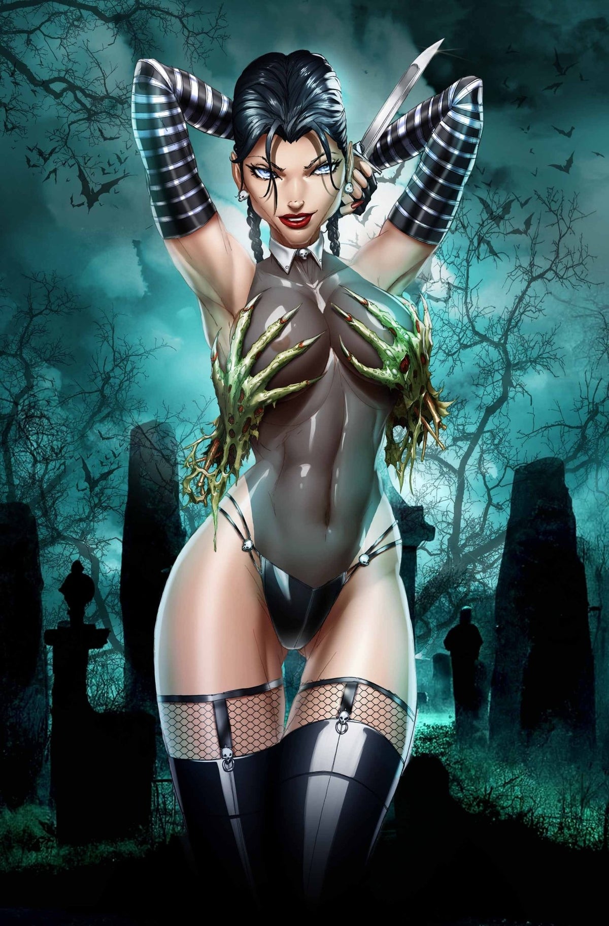 2022 Goth Girl Halloween Metal Comic Exclusive - East Coast Comics