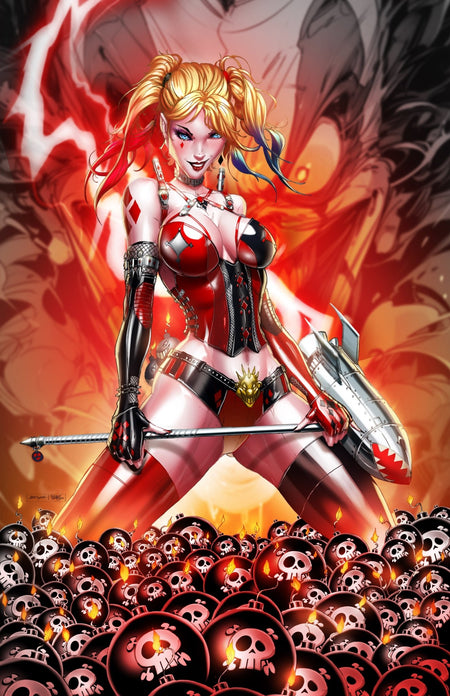 2023 Black Friday Clown Girl Metal Cosplay Virgin Variant - East Coast Comics