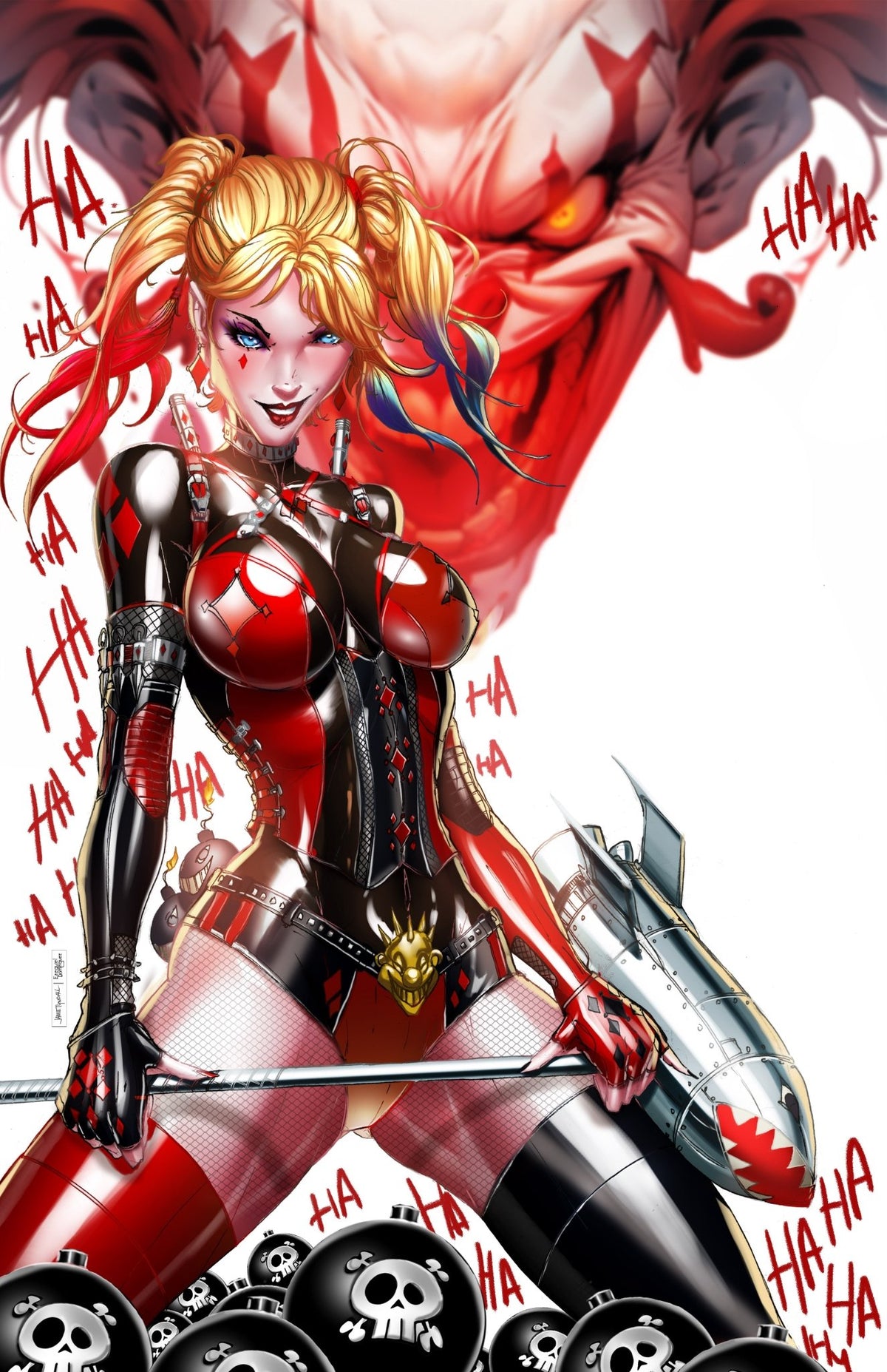 2023 Black Friday Clown Girl Sketchup Cosplay Variant - East Coast Comics