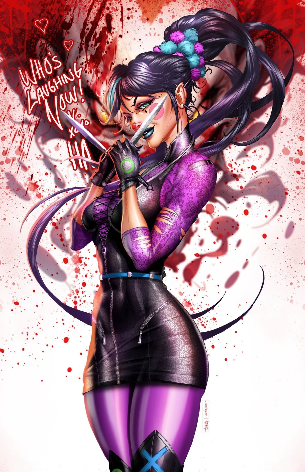 2023 Black Friday Purple Princess Cosplay Virgin Variant - East Coast Comics