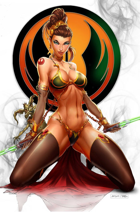 2023 Slave Princess Jedi Cosplay Virgin Exclusive - East Coast Comics