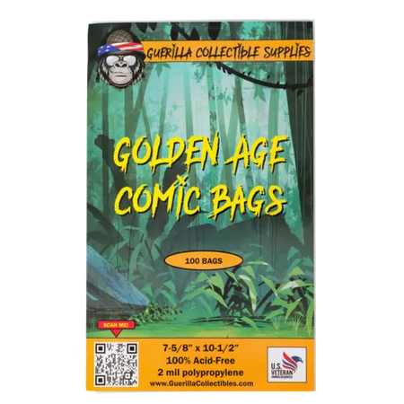 Golden Age Comic Bags Gorilla Supplies