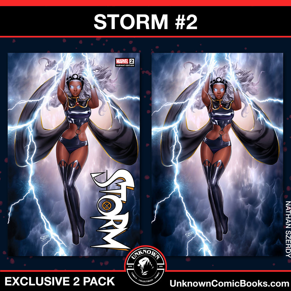 [2 PACK] STORM #2 UNKNOWN COMICS NATHAN SZERDY EXCLUSIVE VAR (11/20/2024)