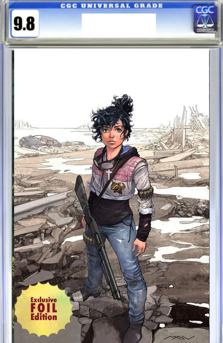 White Sky #1 2ND Print - ECC Exclusive Virgin FOIL East Coast Comics