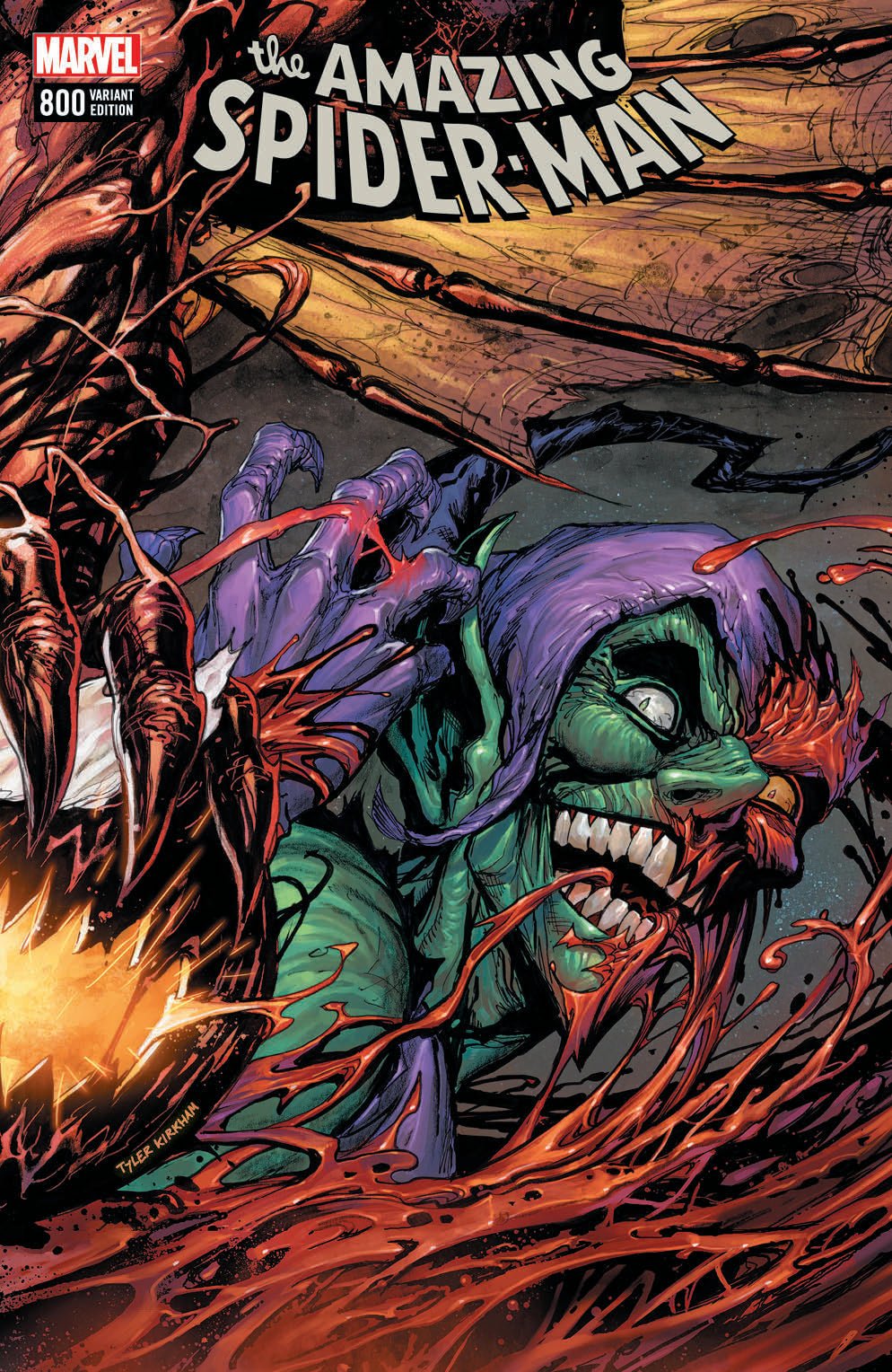 [4 PACK] AMAZING SPIDER - MAN 797, 798, 799, 800 UNKNOWN COMICS CONNECTING COVERS KIRKHAM 2018 - East Coast Comics