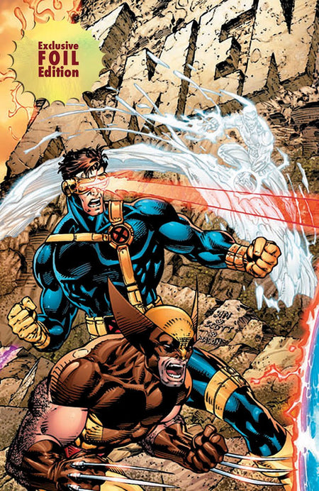 [4 PACK 🚨 Limited Edition! 🚨] [FOIL] X - Men 1991 1 Facsimile Edition Unknown Comics Jim Lee Exclusive Connecting Cover PREMIUM Var (02/12/2025) - East Coast Comics