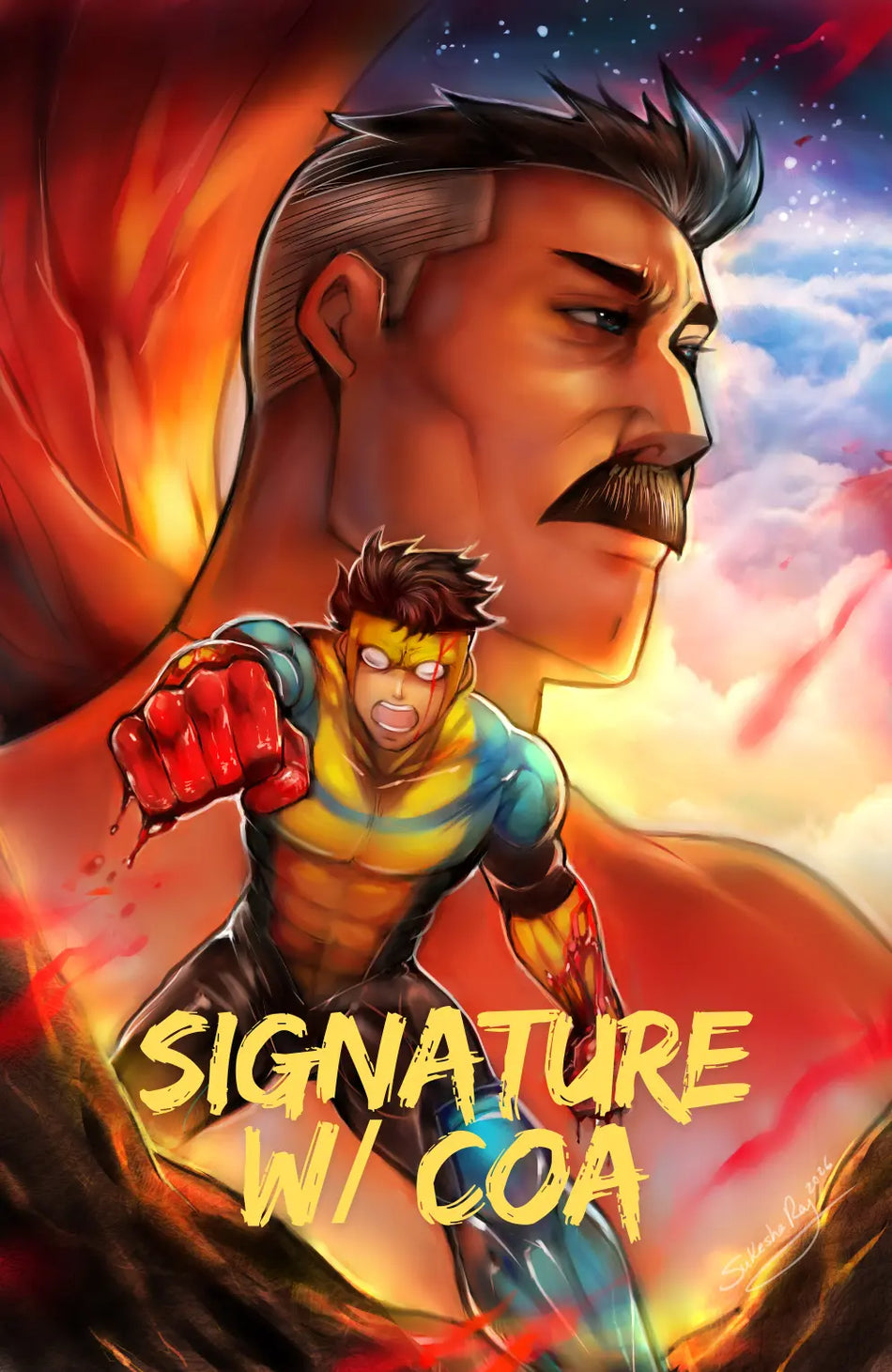 INVINCIBLE RETURNS #1 - ECC Sukesha Ray Virgin Variant (03/25/2026) East Coast Comics