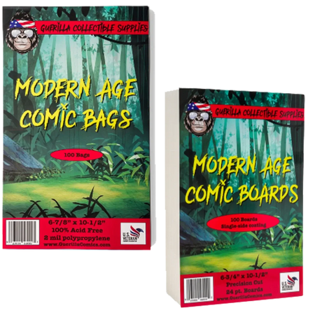 PREMADE Modern Age Boards & Bags (100 COUNT) Gorilla Supplies