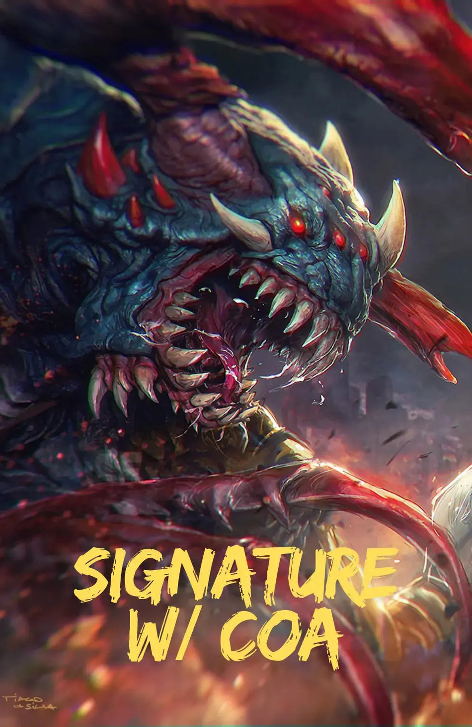 OLYMPUS SAGA MEGALITH #1 (OF 4) - ECC Tiago Da Silva (Left Side) East Coast Comics