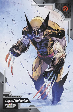 WOLVERINE #14 JONAS SCHARF X-MEN TRADING CARD VARIANT (01/07/2026)