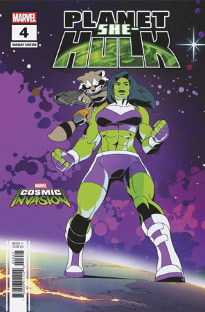 PLANET SHE-HULK #4 MARVEL COSMIC INVASION VARIANT East Coast Comics