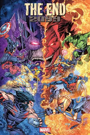 THE END 2099 #1 KEN LASHLEY BATTLE VARIANT East Coast Comics