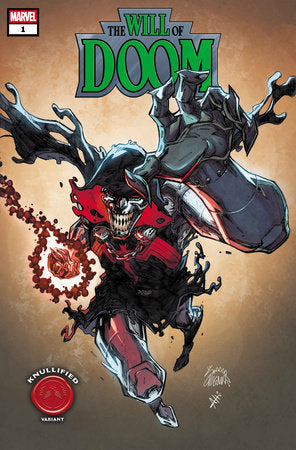 THE WILL OF DOOM #1 RYAN STEGMAN KNULLIFIED VARIANT (12/24/2025)