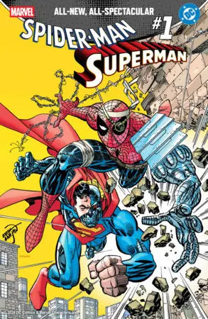 MARVEL/DC: SPIDER-MAN/SUPERMAN #1 ERIK LARSEN VARIANT East Coast Comics