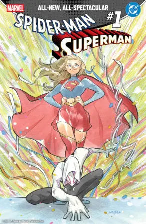MARVEL/DC: SPIDER-MAN/SUPERMAN #1 PEACH MOMOKO VARIANT East Coast Comics