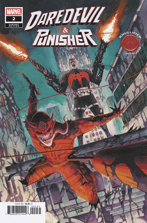 DAREDEVIL/PUNISHER: THE DEVIL'S TRIGGER #2 GERMAN PERALTA KNULLIFIED VARIANT (12/17/2025)