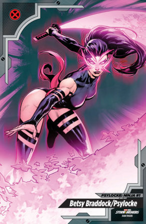 PSYLOCKE: NINJA #1 JUAN FRIGERI X-MEN TRADING CARD VARIANT (01/21/2026)