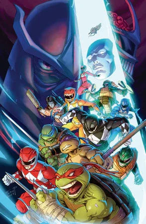 Mighty Morphin Power Rangers/Teenage Mutant Ninja Turtles III #2 H 1:100 INCV Variant (Full Art, Foil, Pe)[1:100]
