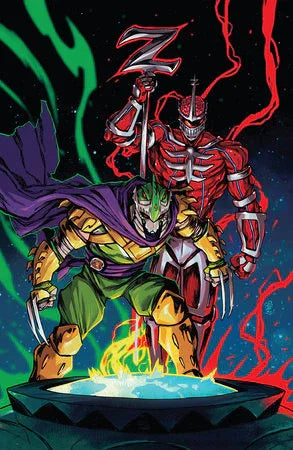 Mighty Morphin Power Rangers/Teenage Mutant Ninja Turtles III #2 I 1:200 INCV (Full Art, Dialynas)[1:200] - 9.0 Grade