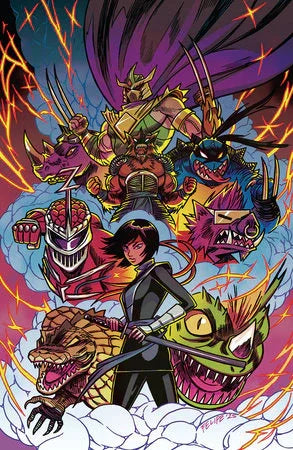 Mighty Morphin Power Rangers/Teenage Mutant Ninja Turtles III #2 J 1:250 INCV (Full Art, Smith)[1:250]