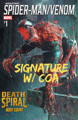 AMAZING SPIDER-MAN/VENOM: DEATH SPIRAL - BODY COUNT #1 - ECC Bjorn Barends Exclusive
