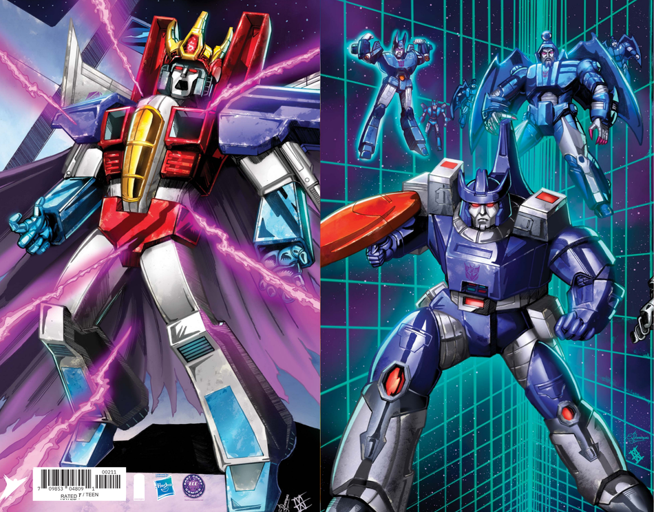 TRANSFORMERS THE MOVIE 40TH ANNIVERSARY EDITION #3 (OF 3) - ECC Michael Watkins Connecting Set Exclusive (Copy)
